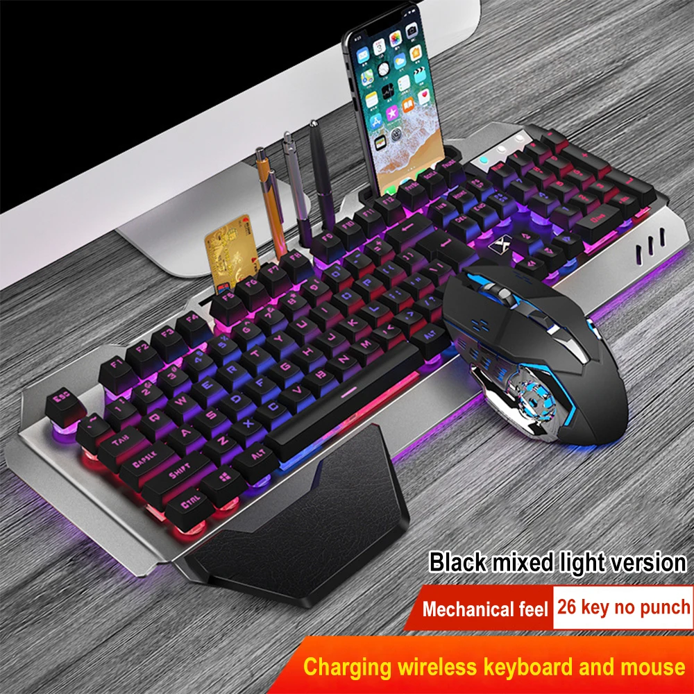 Gaming Keyboard And Mouse Combo Wireless - K680 Rechargeable 2.4G wireless keyboard and