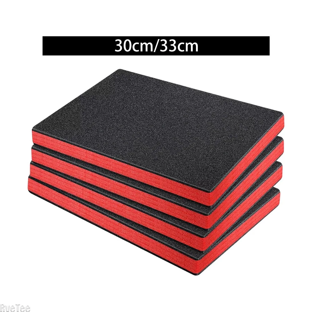 Polyurethane Foam Sheet - 4Pcs Tool Box Foam Inserts Packing