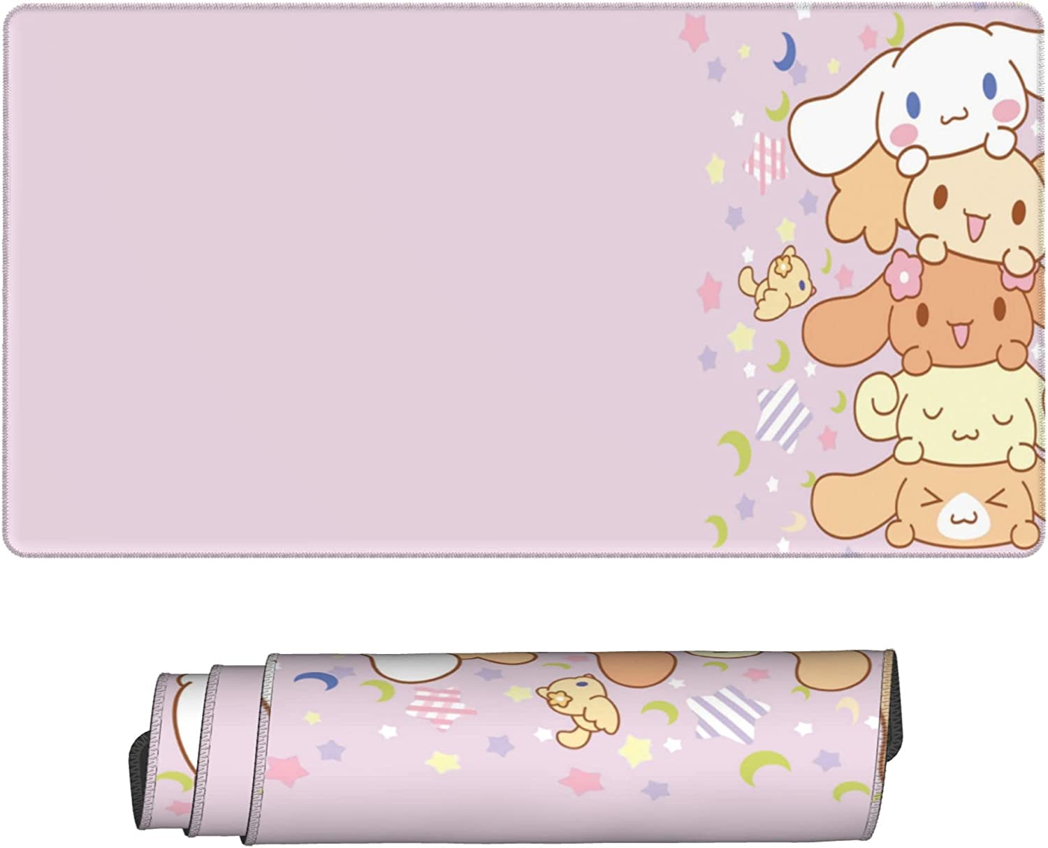 Gaming Keyboard And Mouse Pad - Kawaii Hình Chó Dễ Thương Miếng