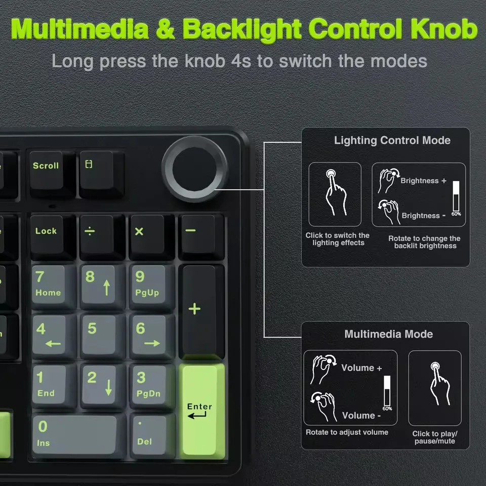 AULA F99PRO Gaming Mechanical  - đánh giá và giá Gaming Keyboard Hot Swappable