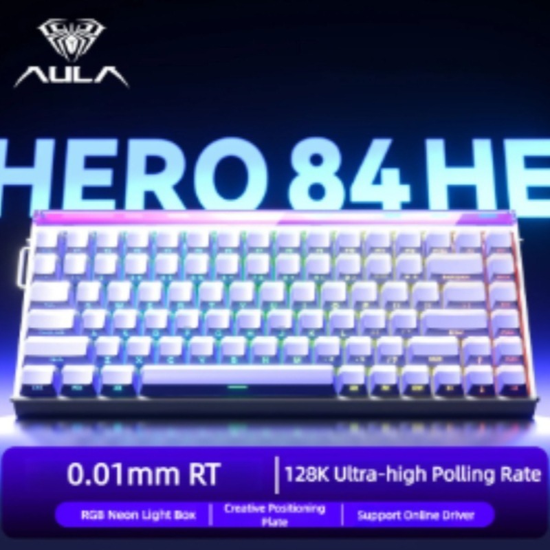 AULA HERO84 Magnetic Gaming Me - đánh giá và giá Gaming Keyboard Hot Swappable
