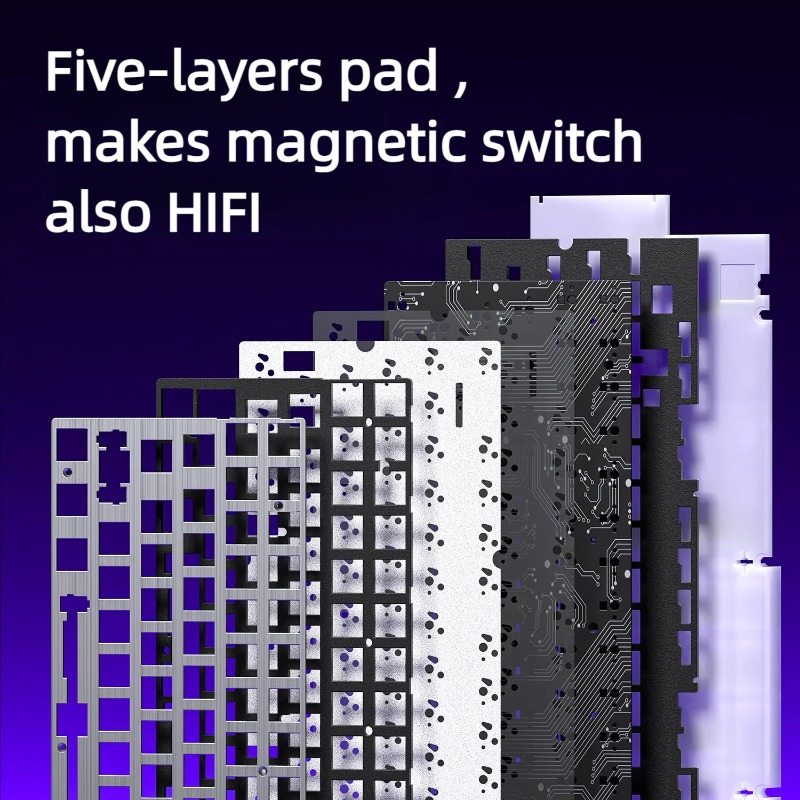 AULA HERO84 Magnetic Gaming Me - đánh giá và giá Gaming Keyboard Hot Swappable