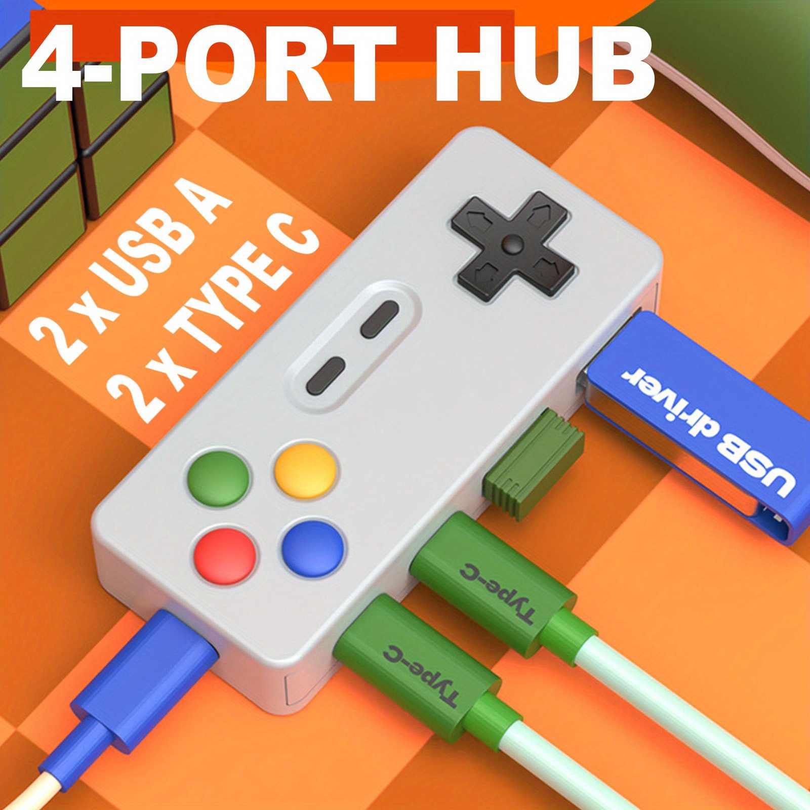 1PC Cartoon USB C Extension Ad - đánh giá và giá Gaming Keyboard Type C