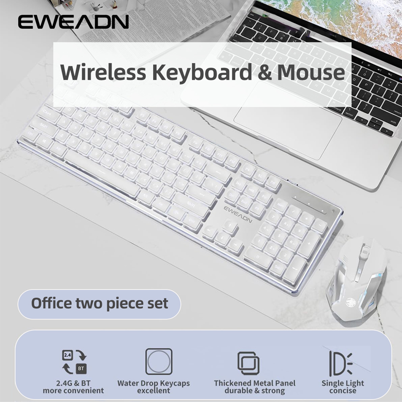 EWEADN V3 wireless Silent Offi - đánh giá và giá Gaming Keyboard Bluetooth