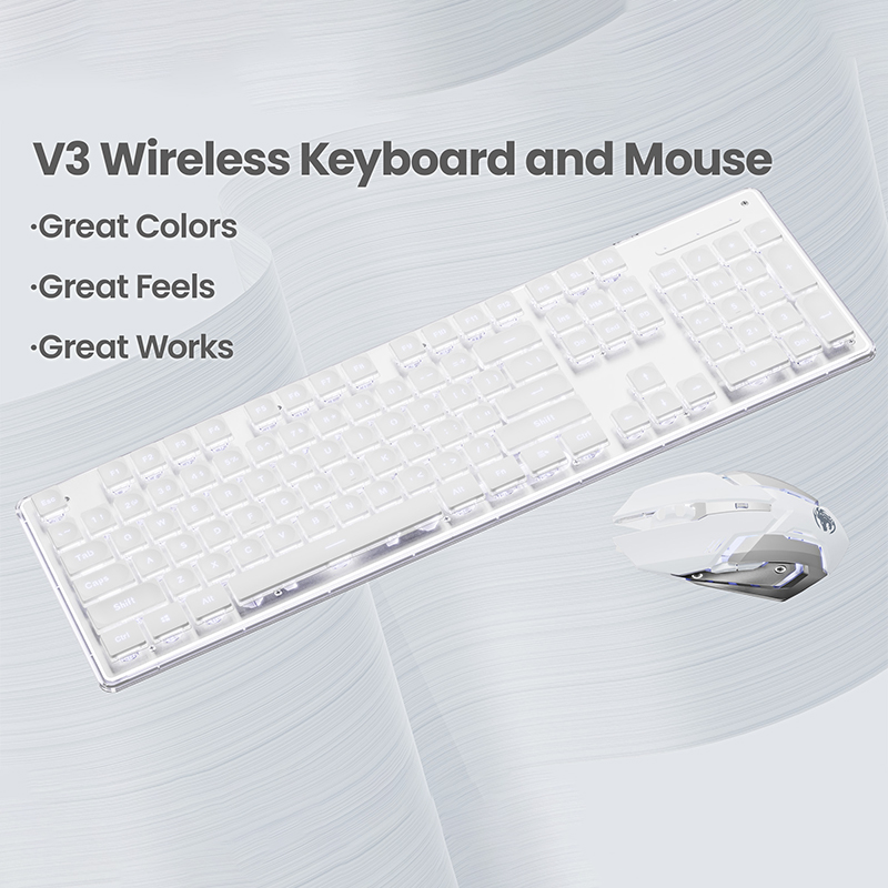 EWEADN V3 wireless Silent Offi - đánh giá và giá Gaming Keyboard Bluetooth