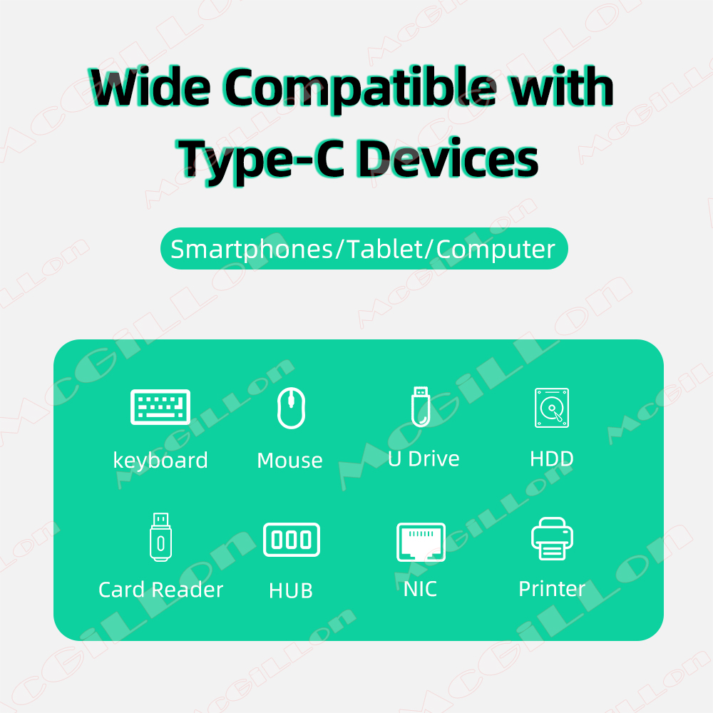 OTG USB Type C Adapter Cable U - đánh giá và giá Gaming Keyboard Type C