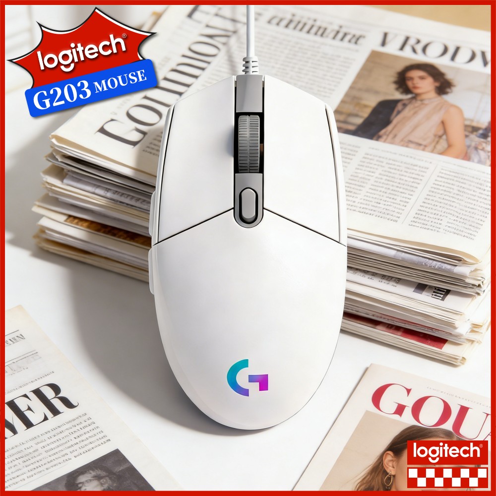 Logitech G203 Wired Gaming Mou - đánh giá và giá Logitech Mouse G203