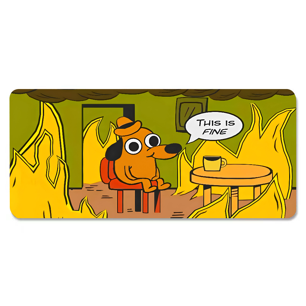 This Is Fine Dog Dachshund Mou - đánh giá và giá Gaming Keyboard High Ground