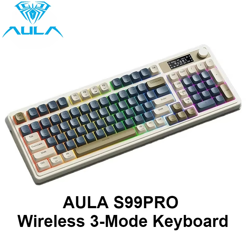 AULA S99 Pro Tri-Mode Bluetoot - đánh giá và giá Gaming Keyboard That Is Quiet