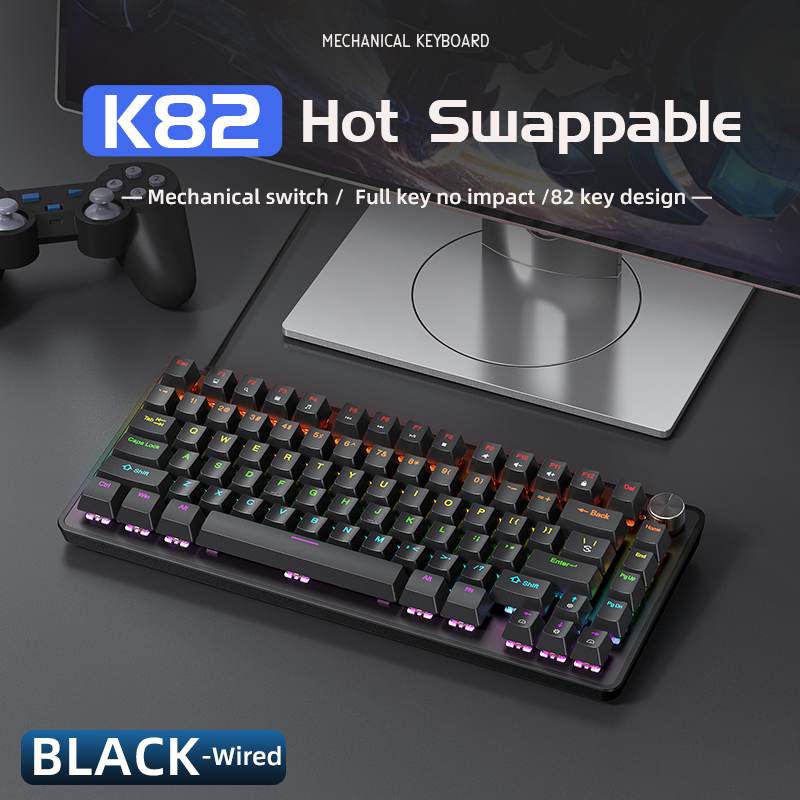 75% Mechanical Keyboard Wired  - đánh giá và giá Gaming Keyboard Thocky