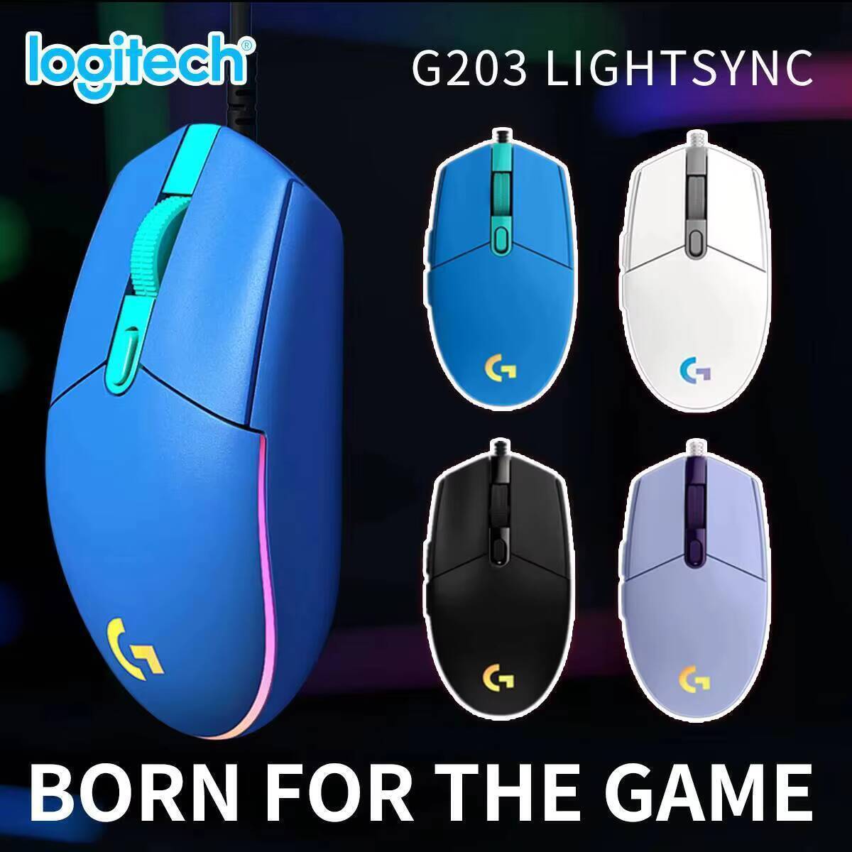 Logitech G203 Gaming Mouse 800 - đánh giá và giá Logitech Mouse G203