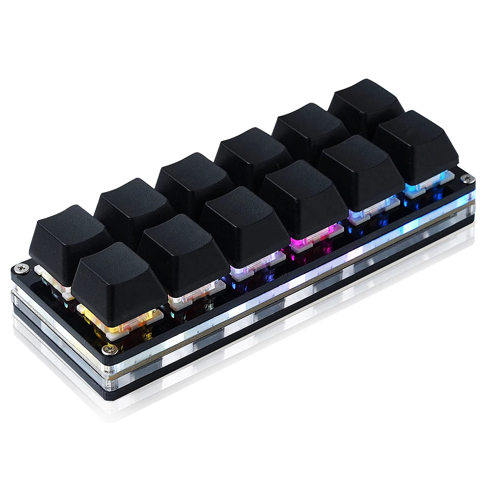 12 Keys Mini Game Mechanical G - đánh giá và giá Gaming Keyboard 1 Hand