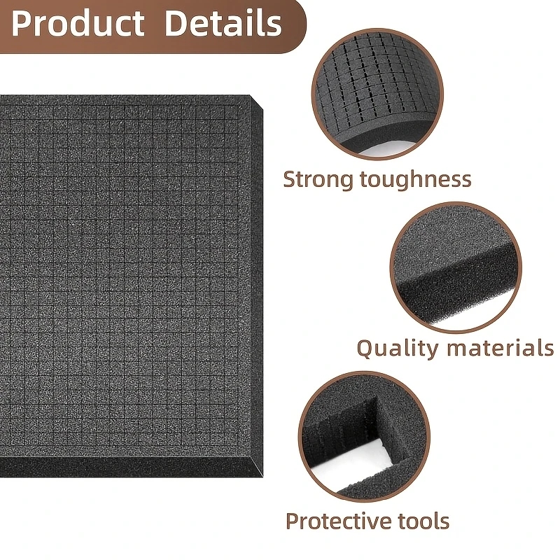 Toolbox Polyurethane Grid Spon - đánh giá và giá Pe Foam Sheet