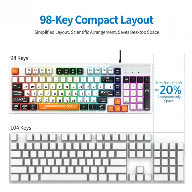 K8pro 3 In 1 Gaming Combo Wire - đánh giá và giá Gaming Keyboard Mouse Set