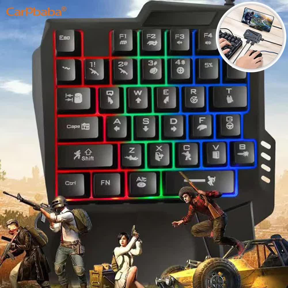 USB Single Hand One-Handed Gam - đánh giá và giá Gaming Keyboard 1 Hand