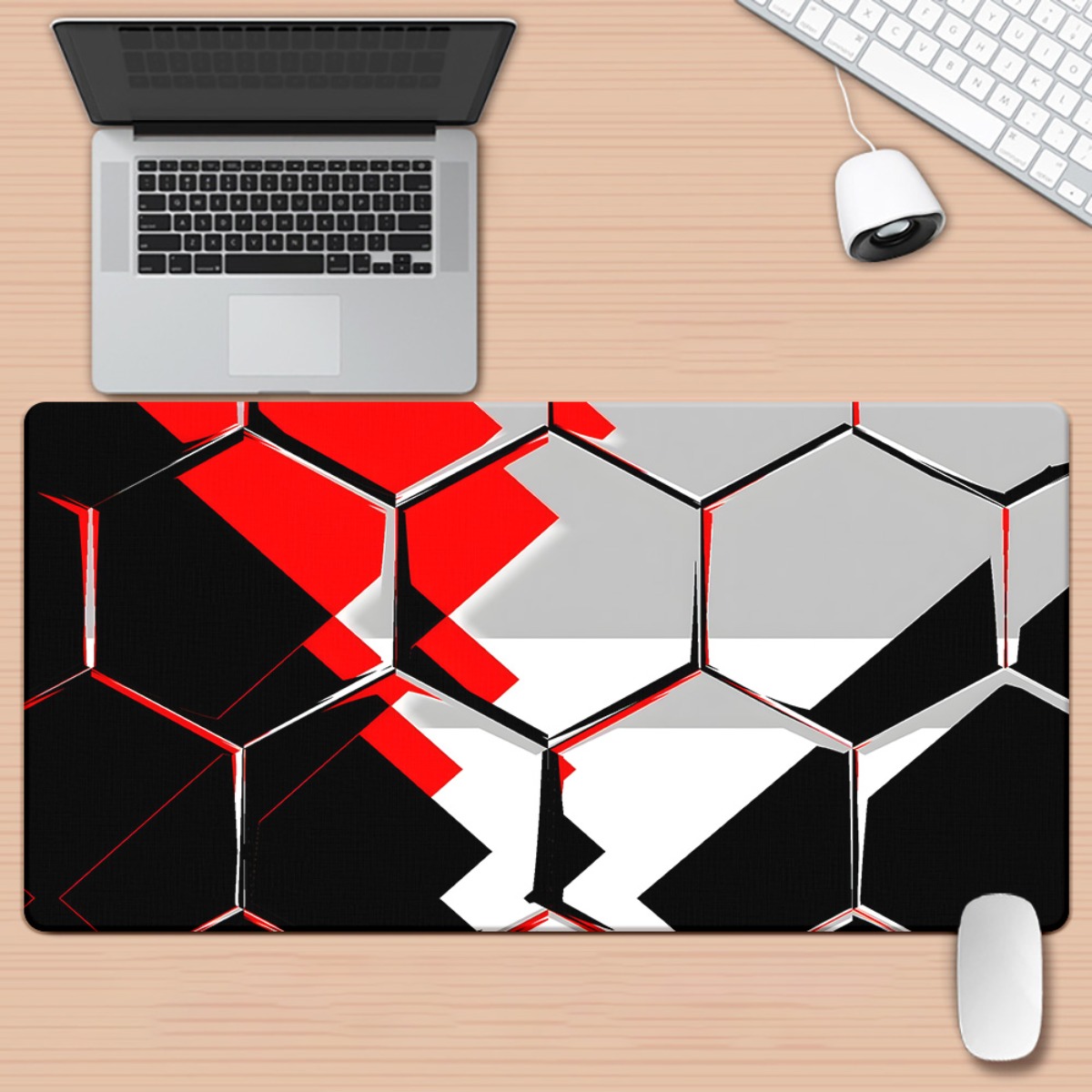 Brand Hexagon Iron Art Mousepa - đánh giá và giá Gaming Keyboard Brand