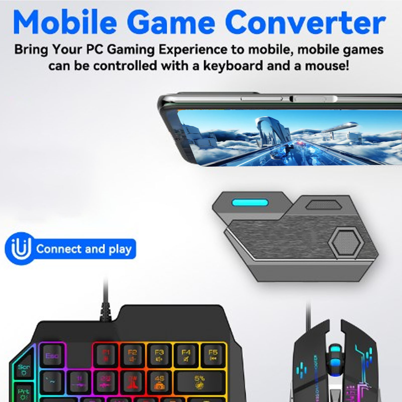 Mobile Game Combo Pack Bluetoo - đánh giá và giá Gaming Keyboard And Mouse Mobile