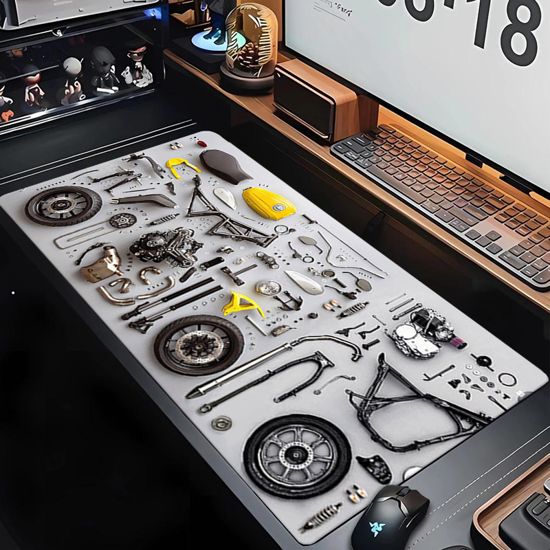 Disassembly Diagram Rubber Mou - đánh giá và giá Gaming Keyboard And Mouse Pad