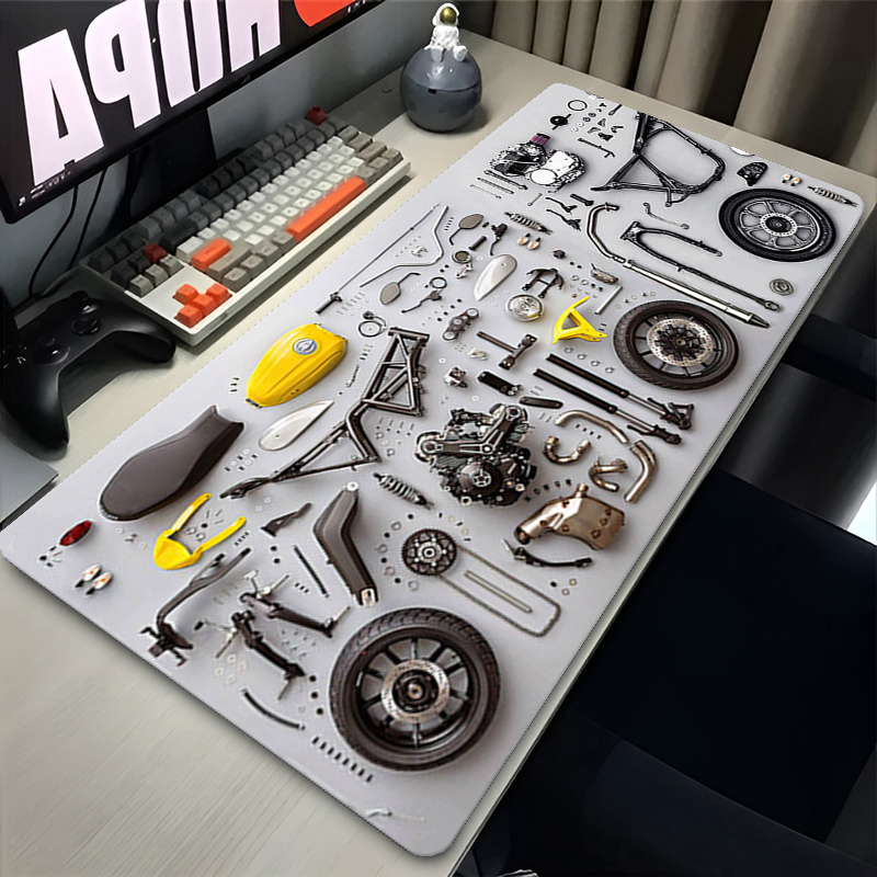 Disassembly Diagram Rubber Mou - đánh giá và giá Gaming Keyboard And Mouse Pad
