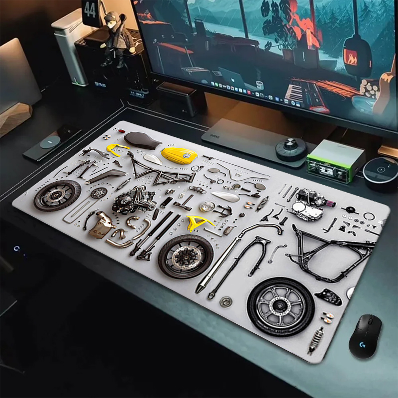 Disassembly Diagram Rubber Mou - đánh giá và giá Gaming Keyboard And Mouse Pad