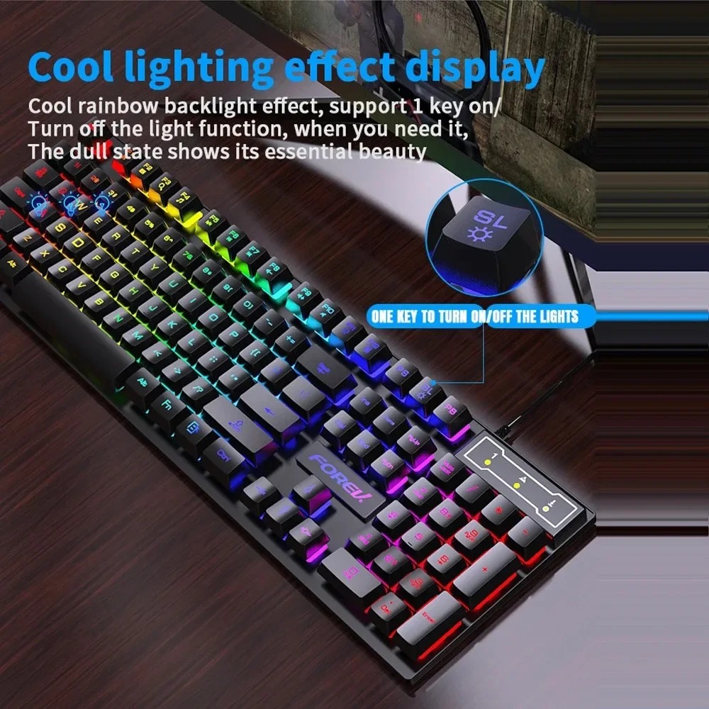 Kebidumei 104 key Backlit Mech - đánh giá và giá Gaming Keyboard Half