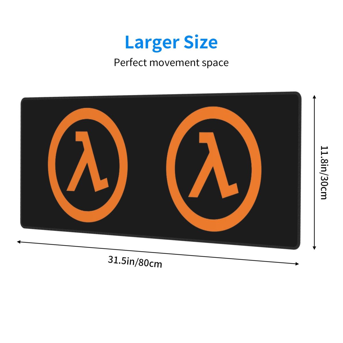 Half Life Lambda Large Mouse P - đánh giá và giá Gaming Keyboard Half